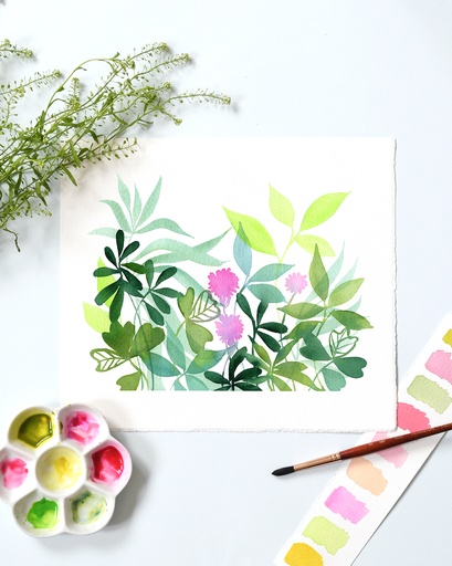 Atelier Aquarelle Végétale