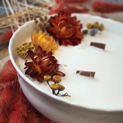 Atelier Bougie & fleurs séchées