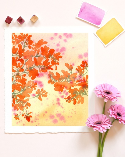 Atelier Aquarelle Végétale