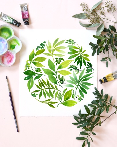 Atelier Aquarelle Végétale