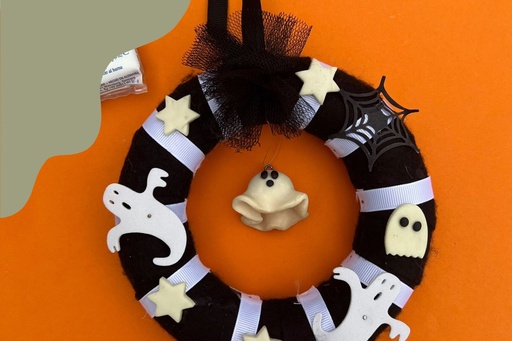 ♡ Atelier Kids – Ma Couronne Fantôme d’Halloween